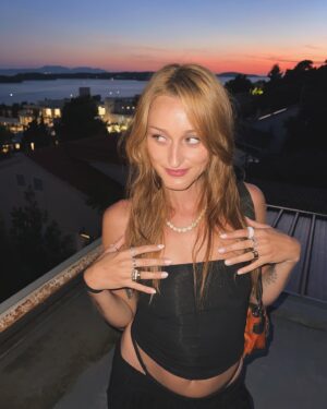Stephanie D'Agostini Instagram - me at charli xcx’s bday party