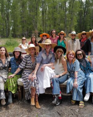 Stephanie March Instagram - I had the most extraordinary dream. I dreamed I got to ride out west with my favorite cowgirls and kick up a birthday shindig to beat all. Then I woke to find the dream was real. Thank you to @laudorecharlotte & @melaniedunea for endless delights & tireless planning. Thank you, beloveds, for bringing your rodeo best. As our granddad would have said, "Hot damn, that was a real Honky Tonk." #jacksonhole #happybirthday #cowgirl