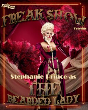 Stephanie Prince Instagram - Her face is not the only thing that’s hairy 😛 #teamstephanie #teamstephanieprince #canadasdragrace @cravecanada @canadasdragrace 

Hair and Beard @wigkarma 
Lewk @mistymeadows.gurl 
Photo @eluvieracosta
Retouch @teapalm.retouch
Graphics @juan_castillo_videos @masstudiosintl
Nails @nailed.by.indigo