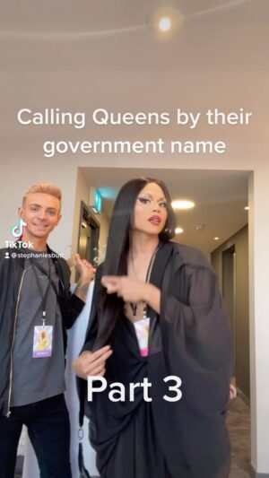 Stephanie Prince Instagram - Calling Queens by their government name PART 3

*disclaimer: everyone included in these videos (Part1, 2 & 3) were willing and gave consent! Also, dont ever come up to a queen and do this! #dragcon #dragrace #stephanieprince