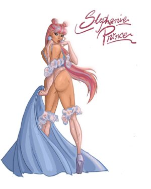 Stephanie Prince Instagram - Living my Hentai fantasy! Merch is available on my website! Link in Bio! 

Art by @waripepple_