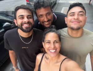 Stephanie Siriwardhana Instagram - The Best Kind of Chaos... Family! 😋🤣🥰❤️
.
#siblinglove #siblings #love #blessed #grateful #homies #for #life #rideordie #family #siblingdate