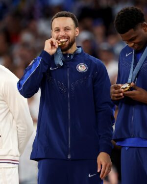 Stephen Curry Instagram - Yall gone get this Gold Medal Content! #nuitnuit