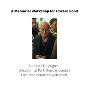 Stephen Fry Instagram - Extraordinary and sad that there has yet been no celebration/memorial for Edward Bond. Fierce and furious, he was, but such an important figure in British theatre. Good on Sam and Dex for arranging this (swipe left for more details)