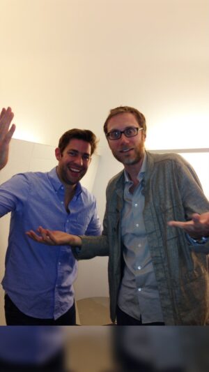 Stephen Merchant Instagram - Thank you for understanding the assignment from day one @johnkrasinski