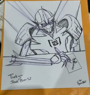 Steve Blum Instagram - TULSA! It was great meeting you at @oklahomacomiccon 
Thank you everyone for your kindness, creativity, stories, and smiles! Your the best at what you do...

#steveblumfanart