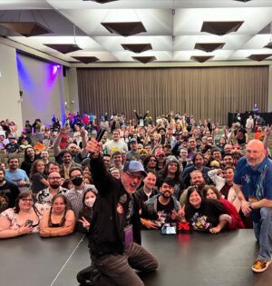 Steve Blum Instagram - TULSA! It was great meeting you at @oklahomacomiccon 
Thank you everyone for your kindness, creativity, stories, and smiles! Your the best at what you do...

#steveblumfanart