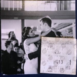 Steve Greene Instagram - It's a happy and sad day for me today. Happy because I get to celebrate my 5th Valentine's Day with my wife aka the love of my life aka boo boo aka bub. And sad because I had to remove the ticket stub from our first date that I've kept in my wallet every single day since (which is why I wouldn't be without it on my wedding day even though everyone said I wouldn't need my wallet and it'd make my suit look bulky in the back) my wallet has been my date night may 2013 ticket stub protector and now it has to go someplace much much safer. I love you Nikki Limo Greene! #valentinesday #WeDidntEvenSeeStarTrek2 #WeCouldntGetTicketstoGreatGatsbySoWeBoughtStarTrekAndSnuckIn