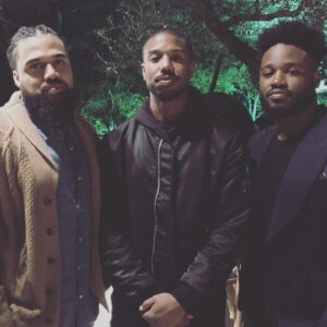 Steven Caple Jr. Instagram - Team behind the scenes: Ryan Coogler x Michael B. Jordan & ... me #creed2 out tonight!