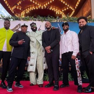 Steven Caple Jr. Instagram - NEW YORK PREMIERE! Great night. Great vibes. With even greater people. And I had my day one with me 😜
