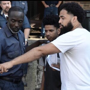 Steven Caple Jr. Instagram - Michael K Williams. Such an inspiration. Truly a unique spirit. I remember the first time I told you about my first feature and before I could even finish the pitch you said “say no more.” You were just paying it forward. Blessing an upcoming filmmaker with your talent. Meanwhile I was able to scratch a line off the bucket list. Truly an honor to have worked with you but even more blessed to call you a friend. A homie. A real one. Thank you. Prayers to moms and the rest of the family. Rest in power King @bkbmg BROOKLYN BOY MADE GOOD 🖤