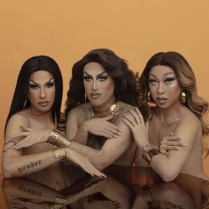 Suki Doll Instagram - The grace of beauty, delight and blossom. We own everything 💅
@kendallgender, @pythia.queen, @_thesukidoll
.
.
Photo by @jeansebastiensenecal 
Stylist @poe.mtl 
Makeup by @pythia.queen & @_thesukidoll