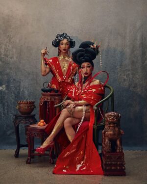 Suki Doll Instagram - LA MAISON DOLL X DESTINY
.
Art Direction: @nickwongphoto
Photography: @nickwongphoto
Photo Assist: @a_dashy
Outfit design: @_thesukidoll
Design assist: @thedestinydoll
Hair design: @stephane_scotto_di_cesare
 & @_thesukidoll 
Nail Design: @funeralfacenails
Set assist: @geipinghohl
Makeup inspo: @timothyhungcom
& @ida_elina
Studio space: @neighbourhoodstudios
.
After over a decade of drag, I am welcoming my first daughter into the family! A house is not a home without family, and with Destiny, we are going to make it into a household name. Destiny and I bonded with our love for drag. She is truly the sweetheart of our drag scene with unparalleled performance skills. We can't wait to show you more of asian drag excellence and push it to new heights! 

Bisous mes chéries 💋