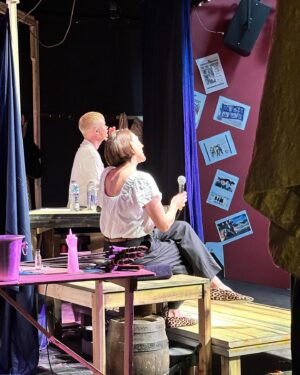 Suranne Jones Instagram - My First summer as President @sheringhamlittletheatre has been really special. We had a fantastic workshop with the youth theatre, raised some money and got to know our audience in our 2 Q and A events hosted by local writer @jamesmcdermott1993 
I saw The Three Musketeers which was bloody brilliant and watched as the team got ready for The Turn of the screw ( book your tickets now!) The quality of shows here is really top notch and the actors, crew, staff and of course the volunteers work so hard to make it a wonderful and welcoming space. We have one last event to raise some money for this charity funded theatre …so hopefully you have replied to those invites and we’ll see you there!
We are always looking for donations and new sponsors. Community and the arts go hand in hand!! 
Enquiries @sheringhamlittletheatre 
#patrons @teamakersprod 
#president @suranne_jones