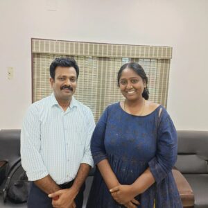 Suresh Babu .R Instagram - நமது 'வா வரலாம் வா' 
 திரைப்படத்தில் முக்கிய கதாப்பாத்திரத்தில் நடித்துள்ள நடிகை தீபா அவர்களுடன் #VaVaralamVa #sgscreativemedia
