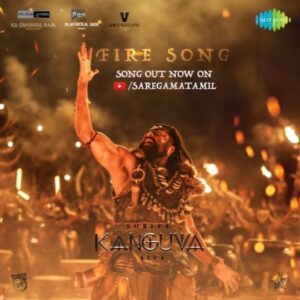 Suriya Instagram - Vaa Oru Suzhuraithu Vaa! 🥁🔥⚔️

The #FireSong From #Kanguva Has Dropped!🌋💥

🔗 Link in story

🥁 @thisisdsp
🎙️ @vm_mahalingam @senthilganesh.official @shenbagarajg @deepthisureshofficial
✍🏻 @viveka_lyricist

#KanguvaFromOct10 🦅

@actorsuriya @dishapatani @iambobbydeol #Directorsiva @studiogreen_official @kegnanavelraja @uvcreationsofficial #Vamsi #Pramod @yogibabu.official_ @vetripalanisamy #Milan @master_supremesundar @madhankarky @premkumaractor @suthan_vfx @nehagnanavelraja @dhananjayang2 #AdiNarayana @ev.dineshkumar @saregama_official @agrajaofficial @kabilanchelliah @kvn.productions @penmovies #PenMarudhar @jayantilalgadaofficial @mythriofficial @apinternationalfilms @homescreenentertainment @mangomassmediaofficial @e4entertainment @donechannel1 @digitallynow @gobeatroute @kanguvathemovie