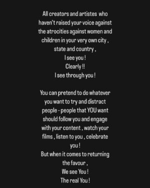 Sushant Divgikar Instagram - I see you !

We see you ! 

But do you see yourself ? 

The ☕️ is best served piping hot but now imagine when the ☕️ spills ! 

#conscience #selfreminder