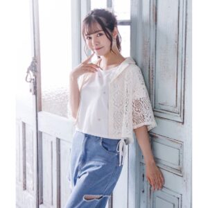 Suzuka Ishikawa Instagram - パシオスオリジナルブランド【Api(アピ)】さんのモデルをさせていただいてます🧚🏻‍♀️

ぜひチェックしてね✌︎
夏服ももうすぐ終わりだ~☺︎