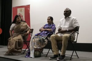 Swarnamalya Instagram - Dr Thamizhachi Thangapandian, Hon’ble MP, Lok Sabha released Textures of Traditions- a documentary film on the culture festival where over a 100 artistes performed and engaged. Her deep commitment to the community, her love for literature and the arts made her a befitting chief guest. In her prolific speech, she applauded the elements of diversity, equity and inclusion that ToT kept at its heart during curation. This is a perfect opening for @texturesoftraditions culture festival 2nd edition. She also greatly appreciate the @lvprasadcollege students who had made the film. What a lovely start to ToT second edition ! Thank you ma’am for joining us🙏. And thanks also to our MLA @mylai_velu_mla_  sir for his continued support @rangamandiraacademy is honoured to be presenting Textures of Traditions. We were joined by a galaxy of artistes and art lovers at the NFDC cinema center on Aug 3rd 2024.