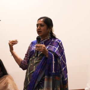 Swarnamalya Instagram - Dr Thamizhachi Thangapandian, Hon’ble MP, Lok Sabha released Textures of Traditions- a documentary film on the culture festival where over a 100 artistes performed and engaged. Her deep commitment to the community, her love for literature and the arts made her a befitting chief guest. In her prolific speech, she applauded the elements of diversity, equity and inclusion that ToT kept at its heart during curation. This is a perfect opening for @texturesoftraditions culture festival 2nd edition. She also greatly appreciate the @lvprasadcollege students who had made the film. What a lovely start to ToT second edition ! Thank you ma’am for joining us🙏. And thanks also to our MLA @mylai_velu_mla_  sir for his continued support @rangamandiraacademy is honoured to be presenting Textures of Traditions. We were joined by a galaxy of artistes and art lovers at the NFDC cinema center on Aug 3rd 2024.