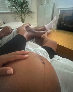 Tahirah Sharif Instagram - A very, very different birthday this year 💝
•
I don’t have all of the words yet, as my baby boy is only ten days old, but blessed (and tired!) is one that comes to mind.
Surreal is also another one lol
•
So unbelievably in awe of my amazing body & extremely thankful for my support team, it honestly really does take a village ♥️
