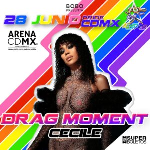 Taiga Brava Instagram - La noche #AllStars más colorida del año será una verdadera experiencia llena de sorpresas.🌈✨

Y por primera vez nuestro escenario 360 brillará con un DRAG MOMENT épico 👠✨ que te sorprenderá y se iluminará con la presencia de @taigabrava @leexafox @thegoldcecille @soysofiarichy @rubyrexmusic 🏳️‍🌈🦄 ¡Y SOPORTEN! 💅

¡Este 28 de JUNIO sacaremos nuestro PODER más ESPECIAL la FIESTA #PRIDE! 💥🌈

🎟️Adquiere ya tus boletos en @superboletosmx