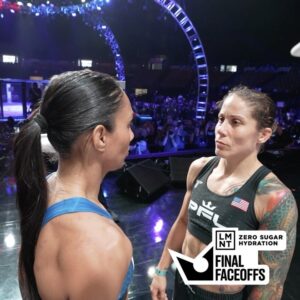 Taila Santos Instagram - GREAT FIGHT to kick off the Main Card! Carmouche vs Santos is OFFICIAL!

[ #PFLPlayoffs | #PFLNashville | Fri, Aug 2nd | Early Card 6pm ET ESPN  | Main Card 9pm ET ESPN ]