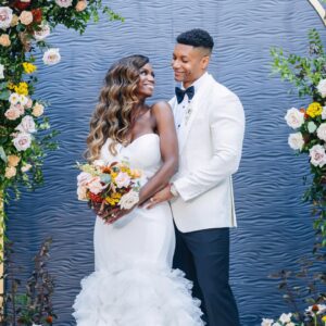 Taja V. Simpson Instagram - I married my soulmate. I know people say that but when I tell you he is. HE ABSOLUTELY IS!!
Ryan is the one I’ve waited my whole life to find. I wasn’t going to settle. I’d rather be single than do that! He was truly worth the wait! 

Bride @tajavsimpson 
Groom #RyanEaster
Bride MUA @marquiswardbeauty 
Family MUA @maddydollfacee
Hair Styling @joyboylace 
Hair unit @modernbeauty_co 
Groom Hair @itsuniversall 
Assistant @shamyajamerica 
Officiant @raywilliamsofficial 
Venue @shadehotelmb 
Flowers @flowersbyladybuggs 
Cake @torrancebakery 
Dress @martinalianabridal c/o @bridalelegancestudio 
Shoes @betseyjohnson 
Photographer @jorgemezaphotos 
Videographer @foreverfr3sh
DJ @djrtistic 

#AlwaysAndForever #IntentionalLove #Soulmate #TwoBecomeOne #BetterTogether #wedding #bossip #tajavsimpson #blacklove