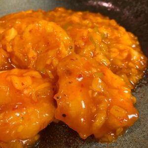 Takayuki Ogawa Instagram - 冷凍エビを使ってエビチリを作りました
