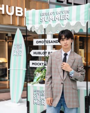 Takuya Kusakawa Instagram - 8月12日まで開催されているHUBLOT LOVES SUMMER 2024に行ってきました。今年の夏の思い出ができました。ウブロオリジナルモクテルも美味しかったです。

#Hublot #ウブロ #HublotLovesSummer #pr