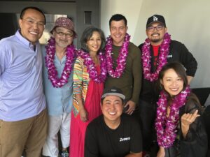 Tamlyn Tomita Instagram - @emersonlosangeles x @weownthe8th collab featuring #ultramanrisingnetflix co-Director @johnaoshima and cast, @mrchristophersean  @thetamlyntomita @readygedde  Moderated by @kaerukim with food by @zindrew
