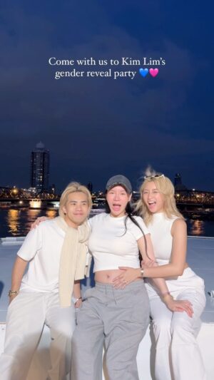 Tan Jian Hao Instagram - Magical night. What a special gender reveal! Is it a boy or girl? 🧐@kimlimhl