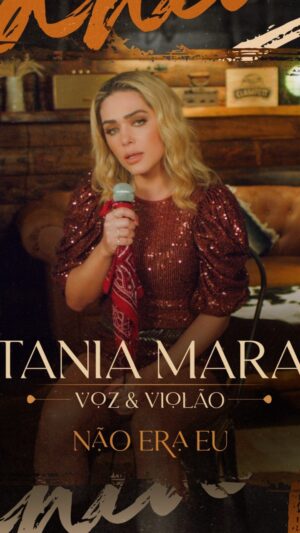 Tânia Mara Instagram - “Não era eu” é uma das duas inéditas do projeto #vozeviolao 
Composição minha e do meu parceiro amado @thiagogimenes1 ❤️🎤🎬🎼

#musica 
#romântica 
#momentos 
#amor 
#gratidão