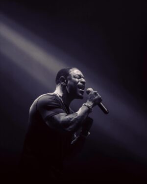 Tank Instagram - @domtheartist captured The General at work in Monroe LA!! Thank you..🙏🏾 See more of this on “THE R&B MONEY TOUR” link to tickets in my bio 
R&B MONEY