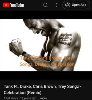 Tank Instagram - This one could’ve been one of my biggest records!! 
R&B MONEY