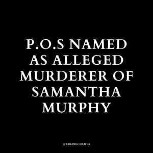Tarang Chawla Instagram - P.O.S, YOU WON'T READ THIS. BUT I HOPE YOU DO ONE THING RIGHT, NOW. TELL THEM WHERE SAMANTHA MURPHY'S BODY IS.