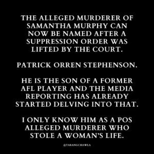 Tarang Chawla Instagram - P.O.S, YOU WON'T READ THIS. BUT I HOPE YOU DO ONE THING RIGHT, NOW. TELL THEM WHERE SAMANTHA MURPHY'S BODY IS.
