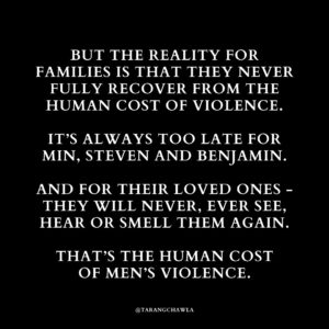 Tarang Chawla Instagram - WHAT CAN I SAY THAT I HAVEN'T ALREADY SAID? MEN, THIS IS SOMETHING WE NEED TO RECKON WITH. 

#NotOneMoreNiki