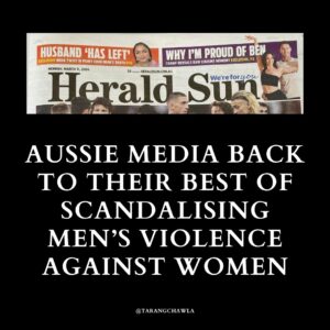 Tarang Chawla Instagram - AUSTRALIAN MEDIA IS FAST BECOMING AN ABSOLUTE MEME, YET THE ONLY ONES LAUGHING ARE THOSE IN CHARGE - FAILED TRUE CRIME NOVELISTS MASQUERADING AS JOURNALISTS.