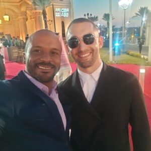 Tarik Bouarrara Instagram - على السجاد الاحمر المهرجان البحر الاحمر للسينما