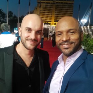 Tarik Bouarrara Instagram - على السجاد الاحمر المهرجان البحر الاحمر للسينما