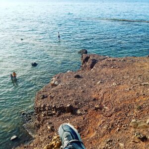 Tarik Bouarrara Instagram - Une plage sauvage ya pas mieux