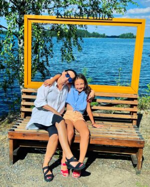 Tarja Turunen Instagram - Greetings from Puhos, Finland my birth place which was awarded as the village of the year 2024. The weather has been incredible during my stay here. You can see photos of my old school, blueberries and the beautiful nature. ♥️#puhos #finland