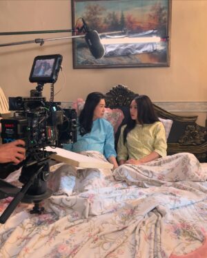 Tasha Low Instagram - #小娘惹之翡翠山 🎬🖤