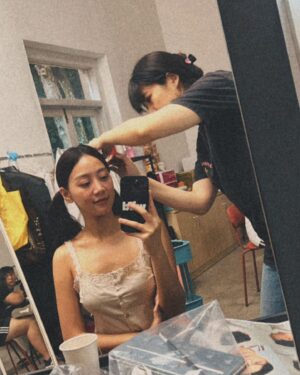 Tasha Low Instagram - #小娘惹之翡翠山 🎬🖤