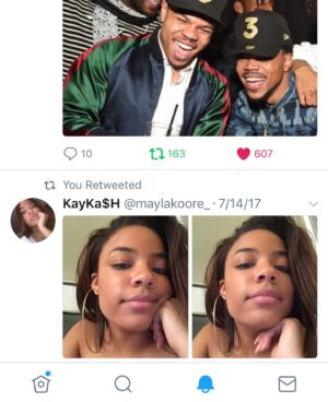 Taylor Bennett Instagram - Been About U…🫶🏽 @MaylaKoore