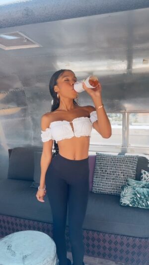 Teala Dunn Instagram - Always staying hydrated with @drinkglow #glowpartner