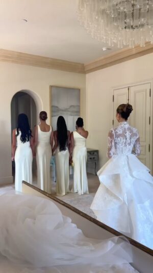 Teala Dunn Instagram - i got my girls 🤍 #bridesmaids