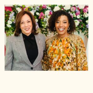 Tembi Locke Instagram - Making history!!! ✨✨✨ She may be the first, but we’re gonna make sure she’s not the last. LET’S GO!!!