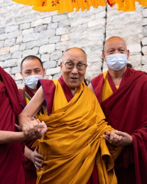 Tenzin Gyatso Instagram - Golden Jubilee cum Lamdon Yarchos Chenmo at the Lamdon Model Senior Secondary School in Leh, Ladakh, India on August 7, 2023. Photos by Tenzin Choejor/OHHDL #dalailama #lamdonschool #leh #ladakh #goldenjubilee